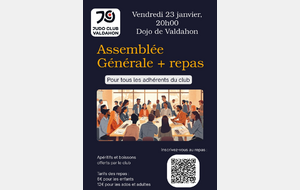 [JCV] Assemblée Générale &amp; Repas